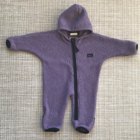 Vintage REI Fleece Bunting (size 6m)